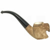 Pre-colored Eagle Beak Dark Stem Meerschaum Pipe
