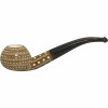 Deluxe Pre-colored 3D Lattice Tomato Meerschaum Pipe Deluxe Pre-colored 3D Lattice Tomato Meerschaum Pipe