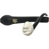 Lion Full Bent Stem Churchwarden Meerschaum Pipe