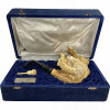 Master Carver Sabri Three Dragons Meerschaum Pipe
