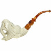 Special Master Carver Baglan Eagle with Snake Meerschaum Pipe