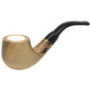 Dapper Smooth Meerschaum Lined Olive Wood Pipe Dapper Smooth Meerschaum Lined Olive Wood Pipe