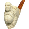 The Artist Ismail Ozel Signed Buddha Meerschaum Pipe