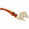 Signed M. Dulger Horse Meerschaum Cigarette Holder