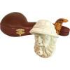 Special Bearded Fisherman Smoking Pipe Meerschaum Pipe