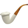 Special Smooth Calabash Meerschaum Pipe