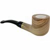 Meerschaum Lined Dapper Pot Bowl 9mm Olive Wood Pipe