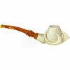 Claw with Scrolled Designer Stem Meerschaum Pipe