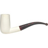 Smooth Tall Chimney Dark Stem Meerschaum Pipe Smooth Tall Chimney Dark Stem Meerschaum Pipe