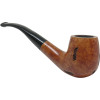 Lorenzo Smooth and Rustic Bent Stem Italian Briar Pipe