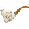 Special Bacchus Silver Band Meerschaum Pipe