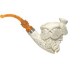Special Bacchus Silver Band Meerschaum Pipe