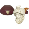 Special Bacchus Silver Band Meerschaum Pipe