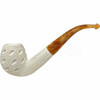Special Sideways Lattice Meerschaum Pipe