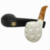 Special Sideways Lattice Meerschaum Pipe