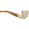 Dublin Designer Lattice Antiqued Meerschaum Pipe