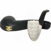 Teardrop Lattice Tall Chimney Meerschaum Pipe