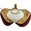 Special Sterling Silver Rim Calabash Meerschaum Pipe Special Sterling Silver Rim Calabash Meerschaum Pipe