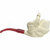 Special Fire Breathing Dragon Sitting Meerschaum Pipe