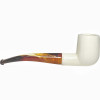 Smooth Tall Pot Bent Stem Meerschaum Pipe