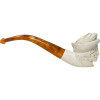 Skull and Snake Hat Meerschaum Pipe