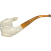 Snake Crawling Around Bowl Meerschaum Pipe