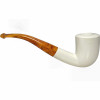 Deluxe Signed M. Ali Smooth Meerschaum Pipe