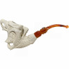 Special Eagle in Backwards Claw Meerschaum Pipe