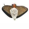 Special Eagle in Backwards Claw Meerschaum Pipe