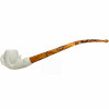 Smooth Claw Churchwarden Meerschaum Pipe