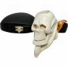 Special Skull in Backwards Claw Meerschaum Pipe