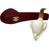 Backwards Fancy Claw Knurl Meerschaum Pipe