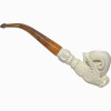 Backwards Fancy Claw Knurl Meerschaum Pipe