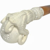 Backwards Fancy Claw Knurl Meerschaum Pipe