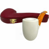 M. Ali Signed Billiard Smooth Meerschaum Pipe