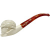 Sherlock Holmes Bent Stem Meerschaum Pipe