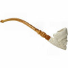 Grinning Pirate Churchwarden Meerschaum Pipe