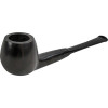 Small Apple Dark Italian Briar Pipe