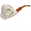 Special Backward Claw Holding Basket Meerschaum Pipe