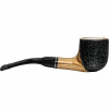 Meerschaum Lined Rustic-Smooth Olive Wood Pipe