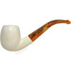 Deluxe Smooth with Indentations Meerschaum Pipe