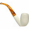 Special Sitting Smooth Meerschaum Pipe