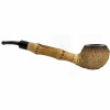 Huntsman Rustic Apple African Block Meerschaum Pipe