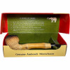 Huntsman Apple Rusticated African Block Meerschaum Pipe