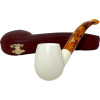 Smooth Signed Yilmaz Small Meerschaum Pipe