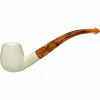 Smooth Signed Yilmaz Small Meerschaum Pipe