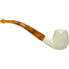 Smooth Signed Yilmaz Small Meerschaum Pipe