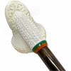 Special Arasta Lattice Silver Rim Meerschaum Pipe