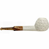 Special Lattice Squat Tomato Oval Meerschaum Pipe
