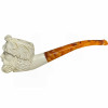 Bacchus Tiger Stem Meerschaum Pipe